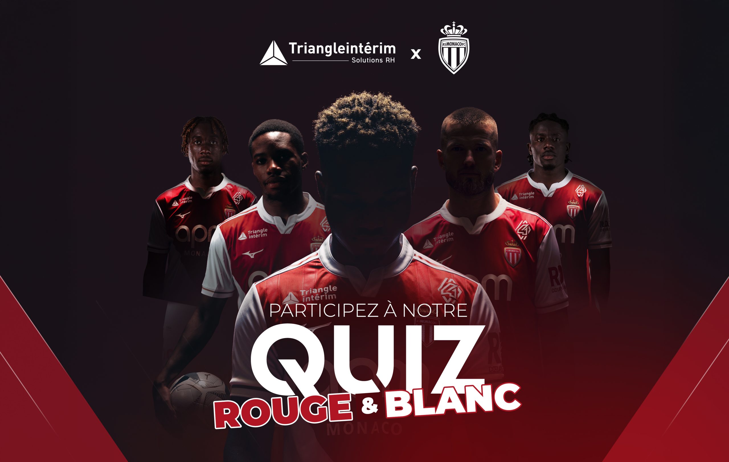 Triangle Intérim jeu concours Rouge&Blanc